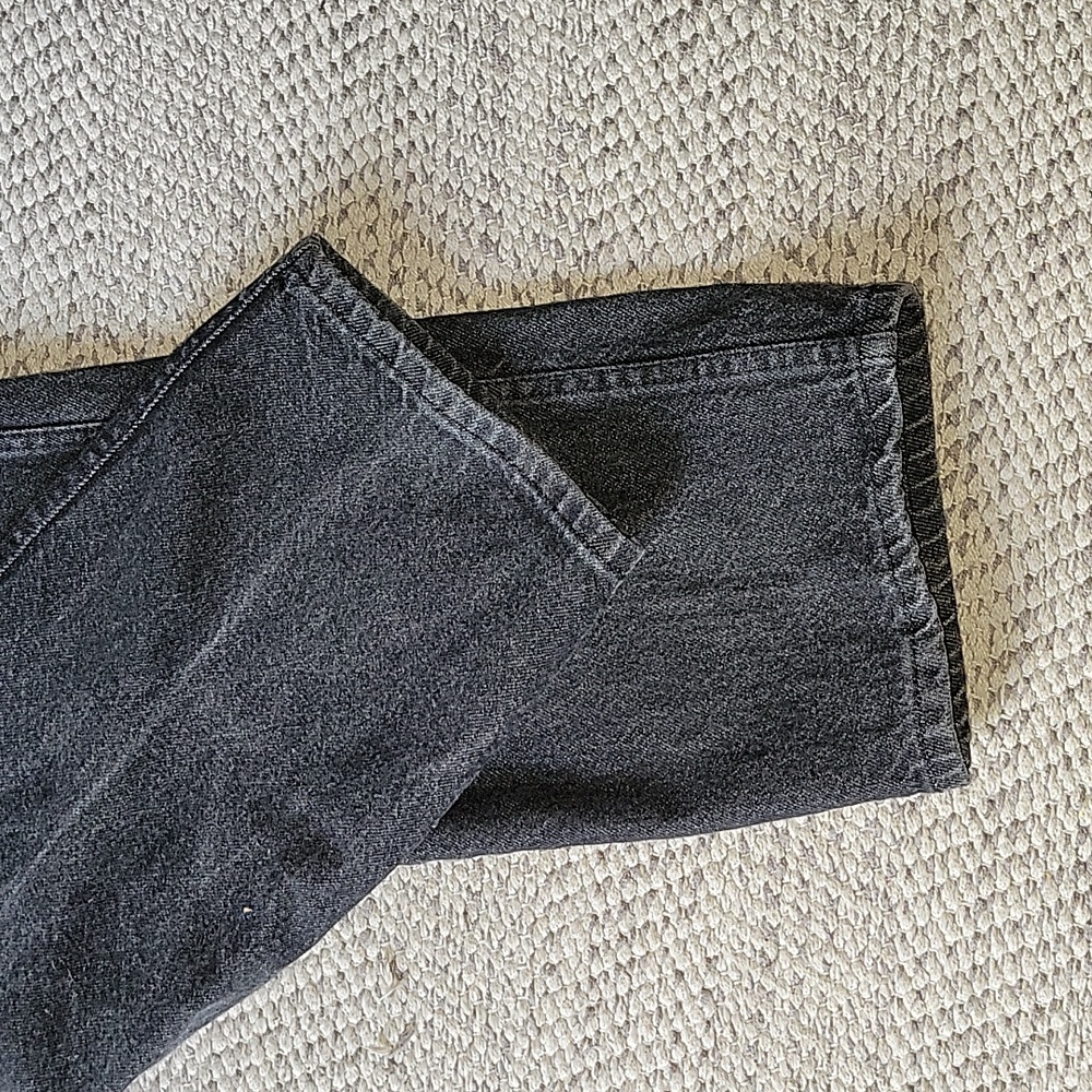Vintage Dickies Branders Black Denim Jeans  36X30 🔥 Nice Fade - Picture 11 of 15